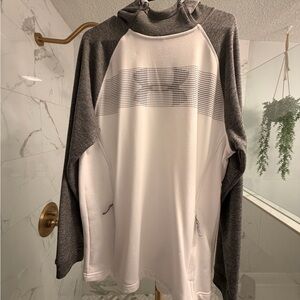 Under Armour Men's Hooded Pullover - White and Gray